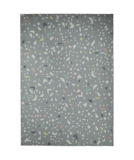 FAIRMONT Tapis contemporain  120X170 cm  Titane