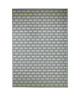 FAIRMONT Tapis contemporain  120X170 cm  Titane / Citron