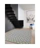 FAIRMONT Tapis contemporain  120X170 cm  Titane / Citron