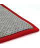 FLANELLE Tapis 60x120 cm Rouge