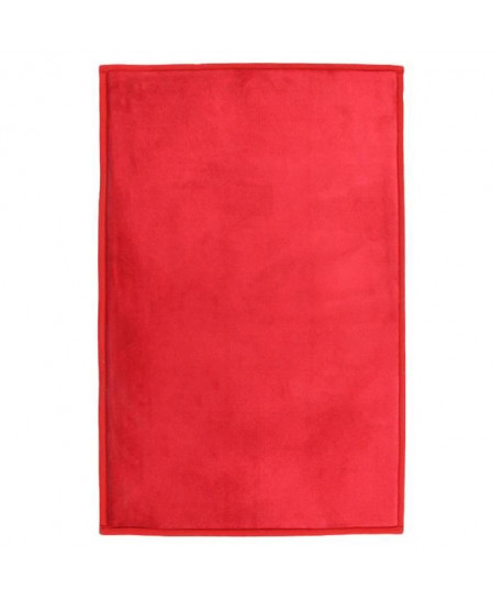 FLANELLE Tapis 60x90 cm Rouge