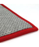 FLANELLE Tapis 60x90 cm Rouge