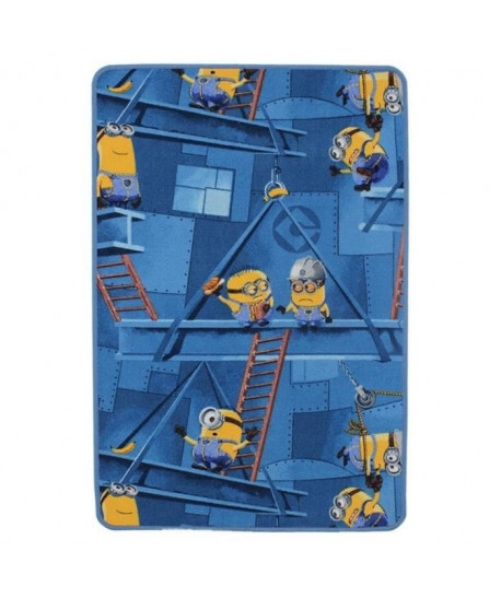 MINIONS Tapis 80x120cm Bleu