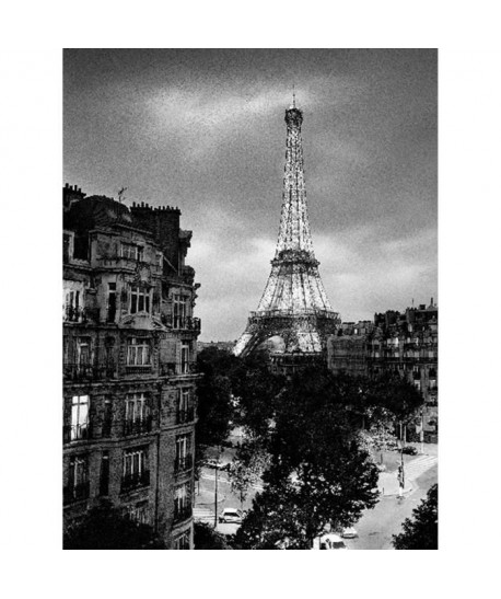 Affiche papier   Eiffel Tower Evening   Silberman   60x80 cm