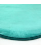 FLANELLE Tapis Flower 90x90 cm Turquoise