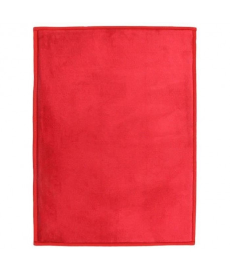 FLANELLE Tapis 120x170 cm Rouge