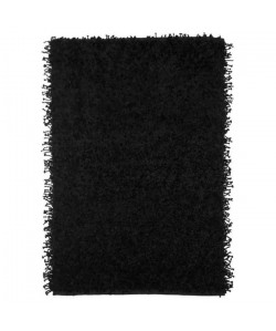 CLOCHETTE SHAGGY Tapis 120x170cm Noir