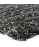 ASMA Tapis style Berbere en polypropylene Heatset 133x190 cm  Noir et Blanc