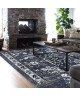 FLORA Tapis City used 133x190 cm Bleu antharcite