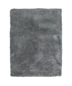 Tapis Caline 160x230cm Gris foncé