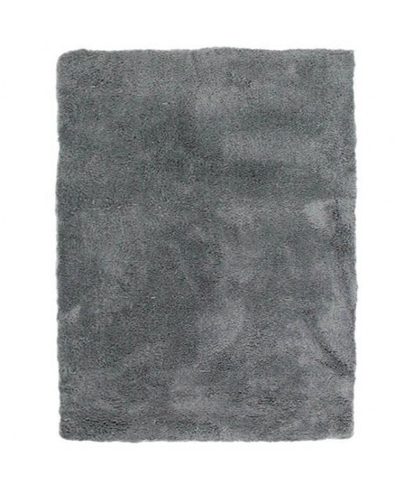 Tapis Caline 160x230cm Gris foncé