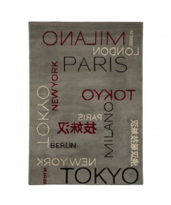 Tapis Massai G Tokyo 160x230cm Gris