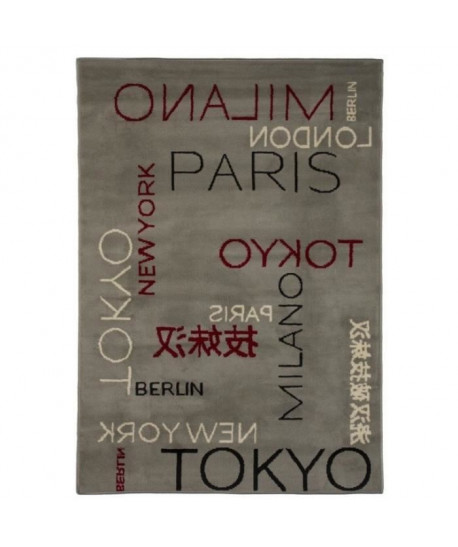 Tapis Massai G Tokyo 160x230cm Gris