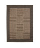 SUVA Tapis intérieur 133x190 cm Noir Marron