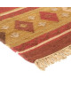 KILIM Tapis intérieur 140x200 cm Rouge