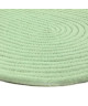 TAM TAM Tapis en coton  50x80 cm  Vert basilic