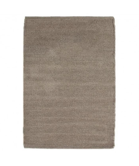 CHENILLE Tapis en coton  55x85 cm  Taupe