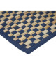 RAPHIA Tapis  60x90 cm  Bleu