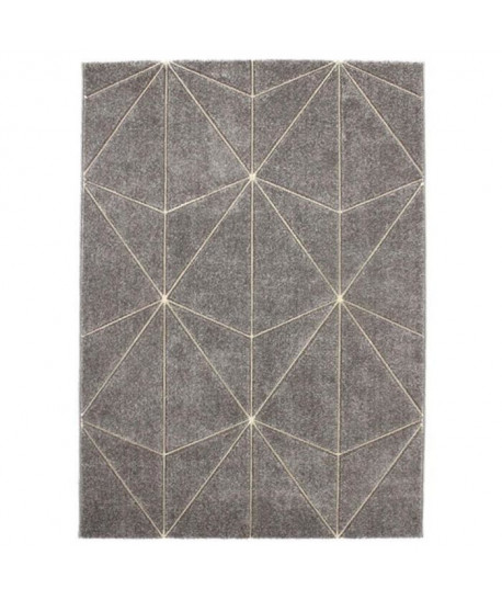 PHENIX CUBES Tapis 133x190cm Gris