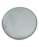 FLANELLE Tapis Rond 70 cm Gris