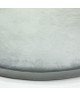 FLANELLE Tapis Rond 70 cm Gris