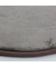 FLANELLE Tapis Rond 70 cm Taupe