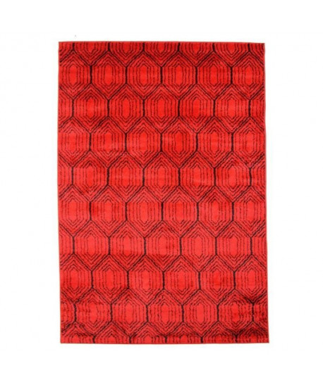 ARMONI losanges Tapis 133x190cm Rouge