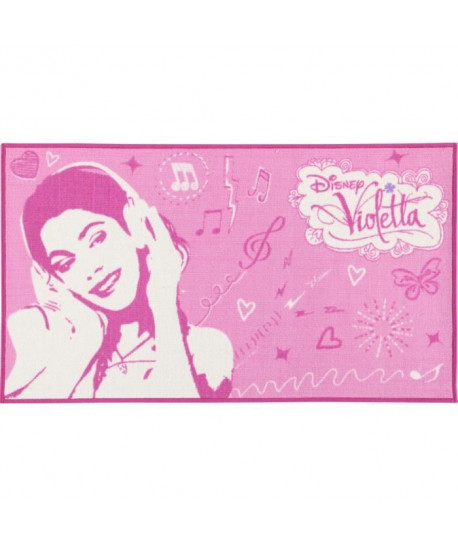 VIOLETTA DISNEY Tapis 140x80cm Rose