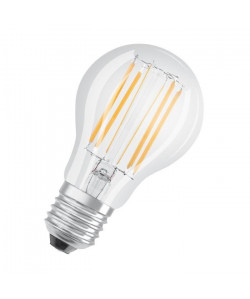 OSRAM Ampoule LED E27 standard claire 8,5 W équivalent a 75 W blanc chaud dimmable variateur