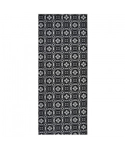 UTOPIA Tapis de couloir 80x300cm  Noir