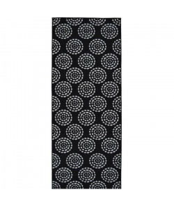 UTOPIA Tapis de couloir 80x300cm  Noir