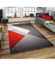 ELLA Tapis de salon 80x150cm  Rouge