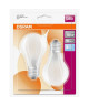 OSRAM Lot de 2 Ampoules LED E27 standard dépolie 7 W équivalent a 60 W blanc froid