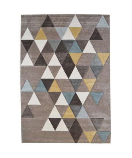 ELLA Tapis de salon 160x230cm  Gris