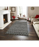 ELLA Tapis de salon 160x230cm  Gris