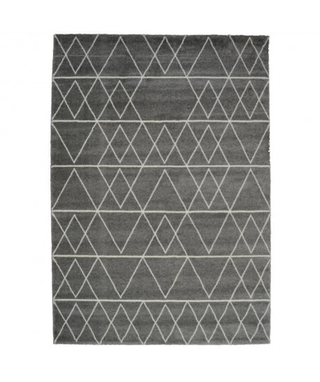 ELLA Tapis de salon 120x170cm  Gris