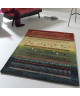 ETHNO Tapis de salon 120x170 cm  Rouge, vert et bleu