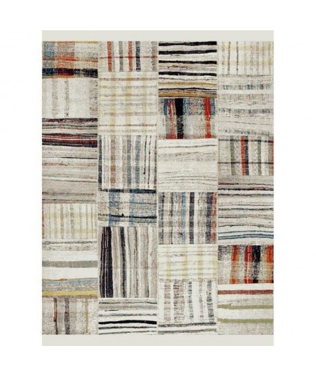 MAROKKO Tapis de salon 160x230 cm  Blanc