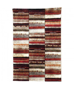 MAROKKO Tapis de salon 80x150 cm  Beige et Marron