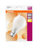 OSRAM Ampoule LED B22 standard dépolie 11 W équivalent a 94 W blanc chaud