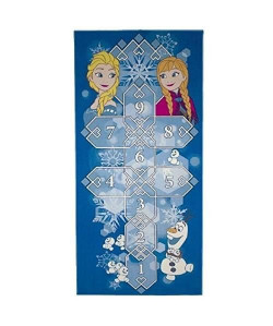 LA REINE DES NEIGES Tapis Enfant Marelle  95x133 cm