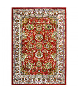 SAJADA Tapis de salon style classique  120x170 cm rouge