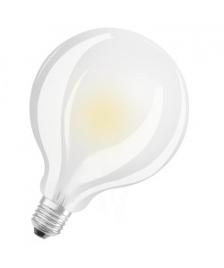 OSRAM Ampoule LED E27 globe dépolie 11 W équivalent a 100 W blanc chaud