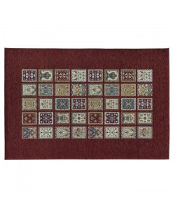 SERENA Tapis Pakkar intérieur 120x170cm Rouge