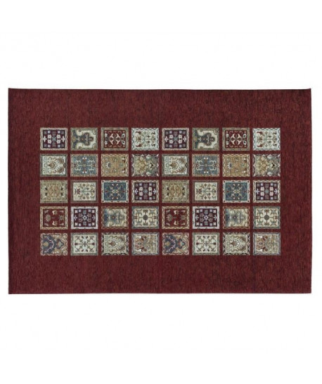 SERENA Tapis Pakkar intérieur 120x170cm Rouge