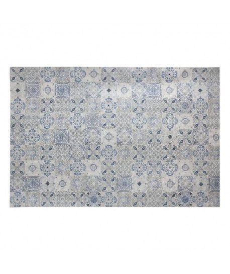 SPRING Tapis Tagus intérieur Vintage 120x170cm Azur