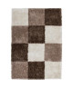 STYLE Tapis de salon Shaggy 160x230 cm nougat