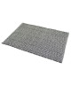 ZIG ZAG Tapis 100% coton 60x90 cm noir et blanc