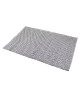 ZIG ZAG Tapis 100% coton 90x150 cm gris et beige