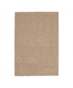 TRENDY Tapis de salon Shaggy  beige 120x160 cm